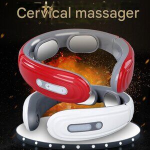 Pulse Vibration Kneading Neck Cervical Massager Electric Neck Protector